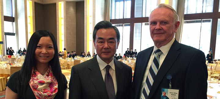 Harry Stine Addresses Future of Food Production with Chinese Ag Leaders