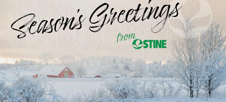 Season’s greetings from your friends at Stine®
