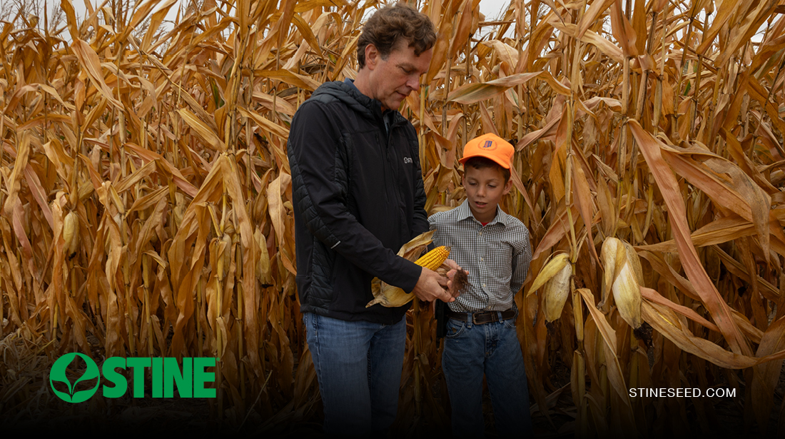 Agricultural influencer “Just a Jackson Thing” chooses Stine® for his first corn crop