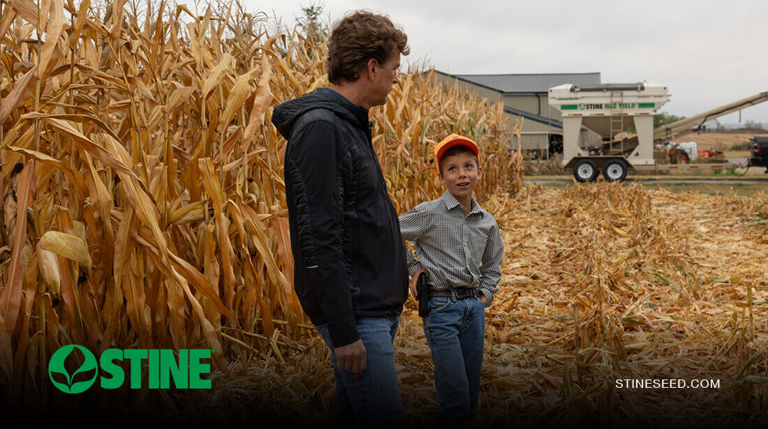 From dream to reality: Just a Jackson Thing’s first corn harvest with Stine®